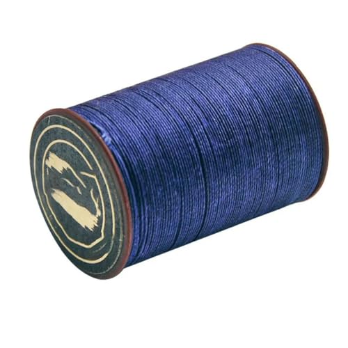 25 Farben 0,35 mm 0,45 mm 0,55 mm 0,65 mm Leder runder gewachster Faden Polyester-Lederhandwerk-Nähschnur-A17-0,35 mm x 300 m von ZFISH