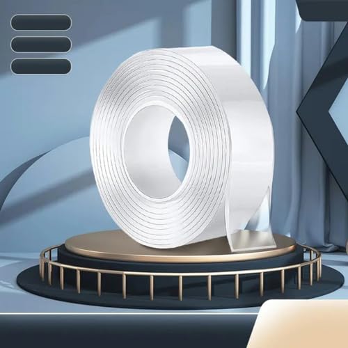 3/5/10 m transparentes Nano-Klebeband für Waschbecken, selbstklebend, einseitig, wasserdicht, gegen Schimmel, starke Dichtung, Lückenstreifen, Silikonaufkleber für die Küche, 30 mm x 3 m, 0,5 mm 3/5/10 m transparentes Nano-Klebeband für Waschbecken, selbstklebend, einseitig, wasserdicht, gegen Schimmel, starke Dichtung, Lückenstreifen, Silikonaufkleber für die Küche, 30 mm x 3 m, 0,5 mm von ZFISH