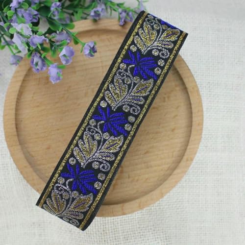 3,5 cm Spitze im ethnischen Stil, breit, 6,5 m lang, farbiger Stoff, handbestickte Vorhänge, Textil, Miao-Kleidung, dekoratives Retro-Band, 13–7,1 Yard 3,5 cm Spitze im ethnischen Stil, breit, 6,5 m lang, farbiger Stoff, handbestickte Vorhänge, Textil, Miao-Kleidung, dekoratives Retro-Band, 13–7,1 Yard von ZFISH