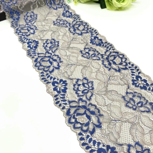 3 Jahre/Los, Breite 6 7/8 Zoll, blaugrau, elastischer Spitzenbesatz für Dessous, Kleidung, Nähmaterial, DIY-Bekleidung, Kleiderstoffe, Spitze, 3 Yards 3 Jahre/Los, Breite 6 7/8 Zoll, blaugrau, elastischer Spitzenbesatz für Dessous, Kleidung, Nähmaterial, DIY-Bekleidung, Kleiderstoffe, Spitze, 3 Yards von ZFISH
