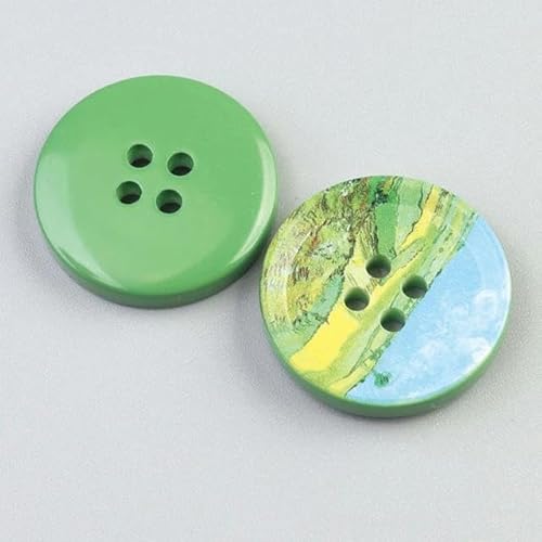 4/10 Stück 20 mm kreisförmiger Kunst-Ölgemälde-Knopf Wollmantel Windjacke Knopf Harzknopf Kleidung Dekorationsknopf-04-22 mm-10 Stück 4/10 Stück 20 mm kreisförmiger Kunst-Ölgemälde-Knopf Wollmantel Windjacke Knopf Harzknopf Kleidung Dekorationsknopf-04-22 mm-10 Stück von ZFISH