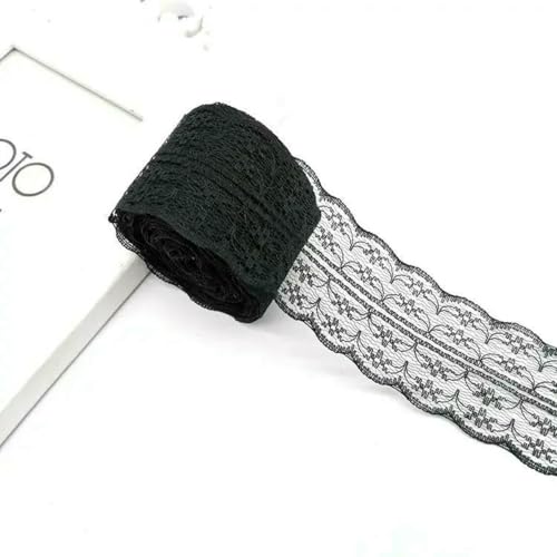 4,5 cm Spitzenband, 10 Meter/Rolle, Weiß, Schwarz, Rosa, Rot, Blau, Grün, Lila, Beige, Orange, Gelb, Burgunderrot, Kaffee, Spitzenband, Basteln, Schwarz, 4,5 cm breit 4,5 cm Spitzenband, 10 Meter/Rolle, Weiß, Schwarz, Rosa, Rot, Blau, Grün, Lila, Beige, Orange, Gelb, Burgunderrot, Kaffee, Spitzenband, Basteln, Schwarz, 4,5 cm breit von ZFISH