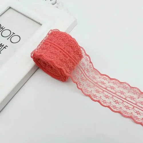 4,5 cm Spitzenband, 10 Meter/Rolle, Weiß, Schwarz, Rosa, Rot, Blau, Grün, Lila, Beige, Orange, Gelb, Burgunderrot, Kaffee, Spitzenband, Basteln, Wassermelonenrot, 4,5 cm breit 4,5 cm Spitzenband, 10 Meter/Rolle, Weiß, Schwarz, Rosa, Rot, Blau, Grün, Lila, Beige, Orange, Gelb, Burgunderrot, Kaffee, Spitzenband, Basteln, Wassermelonenrot, 4,5 cm breit von ZFISH