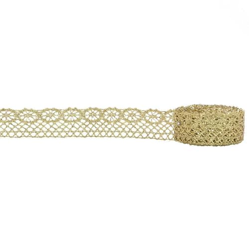 5/10 Yard Gold/Silber Spitzenbesatzbandrolle Glitzer Gehäkelte 7-24,0 mm Bänder Gurtband Dekor DIY Bastelverpackung Nähzubehör-B02-5 Yard 5/10 Yard Gold/Silber Spitzenbesatzbandrolle Glitzer Gehäkelte 7-24,0 mm Bänder Gurtband Dekor DIY Bastelverpackung Nähzubehör-B02-5 Yard von ZFISH