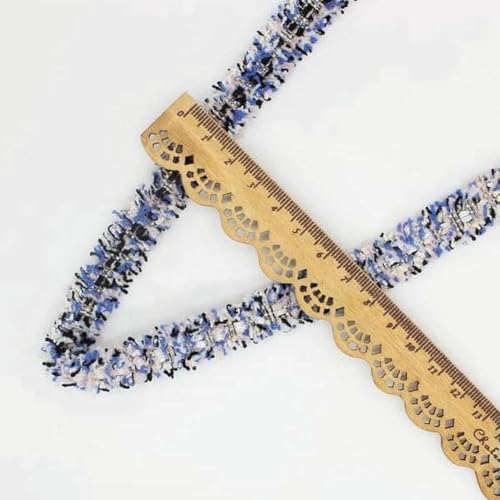 5 Yard Spitzenbesatz zum Nähen, geflochtenes Spitzenband, DIY-Kleidung, Kleiderrand, Tasche, Schultergurt, Haarschmuck, handgefertigte Materialien, Farbe 4 5 Yard Spitzenbesatz zum Nähen, geflochtenes Spitzenband, DIY-Kleidung, Kleiderrand, Tasche, Schultergurt, Haarschmuck, handgefertigte Materialien, Farbe 4 von ZFISH