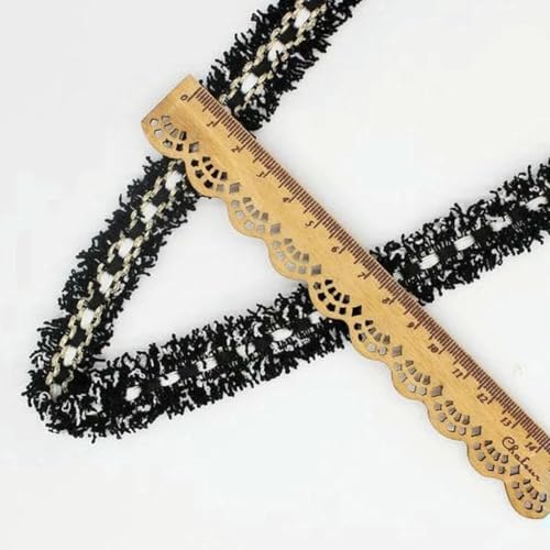 5 Yard Spitzenbesatz zum Nähen, geflochtenes Spitzenband, DIY-Kleidung, Kleiderrand, Tasche, Schultergurt, Haarschmuck, handgefertigte Materialien, Farbe 7 5 Yard Spitzenbesatz zum Nähen, geflochtenes Spitzenband, DIY-Kleidung, Kleiderrand, Tasche, Schultergurt, Haarschmuck, handgefertigte Materialien, Farbe 7 von ZFISH
