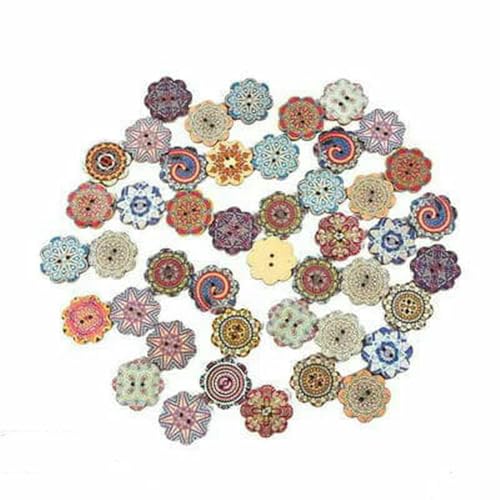 50 Stück 3 Größen Natürliche Holzknöpfe Runde Spiral-Nähknöpfe Scrapbooking 2 Löcher Nähzubehör für Kinder-25mm_a 50 Stück 3 Größen Natürliche Holzknöpfe Runde Spiral-Nähknöpfe Scrapbooking 2 Löcher Nähzubehör für Kinder-25mm_a von ZFISH