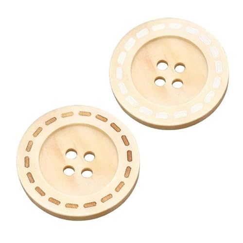 50 Stück DIY Holzknöpfe Nähzubehör Handgefertigte Holzhandwerksdekoration Kinderkleidung Bekleidung 4-Loch Retro Runder Holzknopf-A Stil 50 Stück-15 mm 50 Stück DIY Holzknöpfe Nähzubehör Handgefertigte Holzhandwerksdekoration Kinderkleidung Bekleidung 4-Loch Retro Runder Holzknopf-A Stil 50 Stück-15 mm von ZFISH