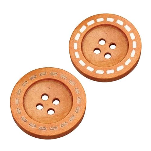 50 Stück DIY Holzknöpfe Nähzubehör Handgefertigte Holzhandwerksdekoration Kinderkleidung Bekleidung 4-Loch Retro Runder Holzknopf-E-Stil 50 Stück-20 mm 50 Stück DIY Holzknöpfe Nähzubehör Handgefertigte Holzhandwerksdekoration Kinderkleidung Bekleidung 4-Loch Retro Runder Holzknopf-E-Stil 50 Stück-20 mm von ZFISH