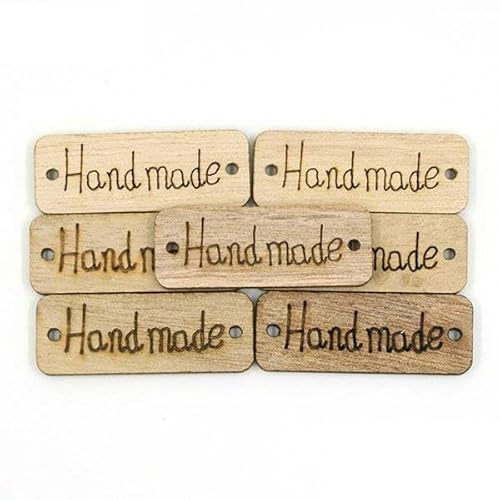 50 Stück Knöpfe in verschiedenen Stilen, handgefertigt, Holzknöpfe, DIY-Bastelarbeiten, natürliche Farbe, rund, Liebesbrief, 2 Löcher, zum Nähen von Kleidung, handgeferti 50 Stück Knöpfe in verschiedenen Stilen, handgefertigt, Holzknöpfe, DIY-Bastelarbeiten, natürliche Farbe, rund, Liebesbrief, 2 Löcher, zum Nähen von Kleidung, handgeferti von ZFISH