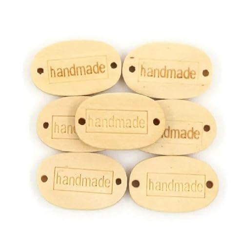 50 Stück Knöpfe in verschiedenen Stilen, handgefertigt, Holzknöpfe, DIY-Bastelarbeiten, natürliche Farbe, rund, Liebesbrief, 2 Löcher, zum Nähen von Kleidung, handgeferti 50 Stück Knöpfe in verschiedenen Stilen, handgefertigt, Holzknöpfe, DIY-Bastelarbeiten, natürliche Farbe, rund, Liebesbrief, 2 Löcher, zum Nähen von Kleidung, handgeferti von ZFISH