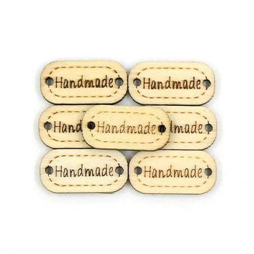 50 Stück Knöpfe in verschiedenen Stilen, handgefertigt, Holzknöpfe, DIY-Bastelarbeiten, natürliche Farbe, rund, Liebesbrief, 2 Löcher, zum Nähen von Kleidung, handgeferti 50 Stück Knöpfe in verschiedenen Stilen, handgefertigt, Holzknöpfe, DIY-Bastelarbeiten, natürliche Farbe, rund, Liebesbrief, 2 Löcher, zum Nähen von Kleidung, handgeferti von ZFISH