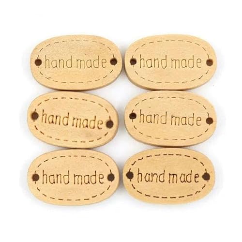 50 Stück Knöpfe in verschiedenen Stilen, handgefertigt, Holzknöpfe, DIY-Bastelarbeiten, natürliche Farbe, rund, Liebesbrief, 2 Löcher, zum Nähen von Kleidung, handgeferti 50 Stück Knöpfe in verschiedenen Stilen, handgefertigt, Holzknöpfe, DIY-Bastelarbeiten, natürliche Farbe, rund, Liebesbrief, 2 Löcher, zum Nähen von Kleidung, handgeferti von ZFISH