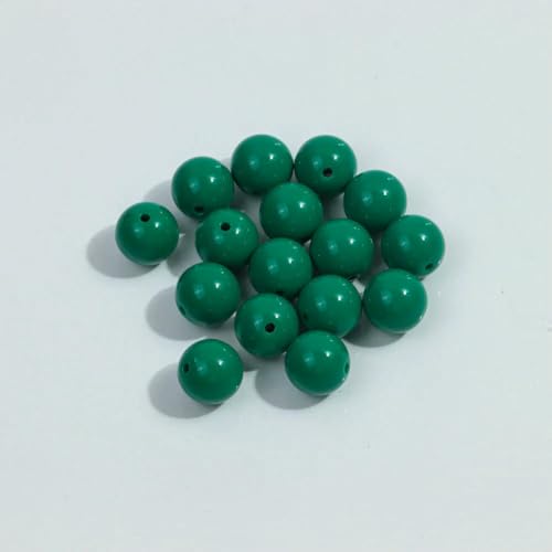 50 g/Los Acryl 4/5/8/10/12/14/16 mm Bunte runde Abstandshalter-lose Perle für DIY-Armband, Halskette, Kette, Schmuckherstellung, Zubehör-Dunkelgrün-4,0 mm, 50 g, ca. 1500 Stück 50 g/Los Acryl 4/5/8/10/12/14/16 mm Bunte runde Abstandshalter-lose Perle für DIY-Armband, Halskette, Kette, Schmuckherstellung, Zubehör-Dunkelgrün-4,0 mm, 50 g, ca. 1500 Stück von ZFISH