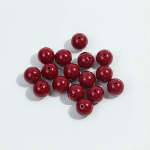 50 g/Los Acryl 4/5/8/10/12/14/16 mm bunte runde Abstandshalter lose Perle für DIY Armband Halskette Kette Schmuckherstellung Zubehör-Dunkelrot-12 mm 50 g ca. 50 Stück 50 g/Los Acryl 4/5/8/10/12/14/16 mm bunte runde Abstandshalter lose Perle für DIY Armband Halskette Kette Schmuckherstellung Zubehör-Dunkelrot-12 mm 50 g ca. 50 Stück von ZFISH