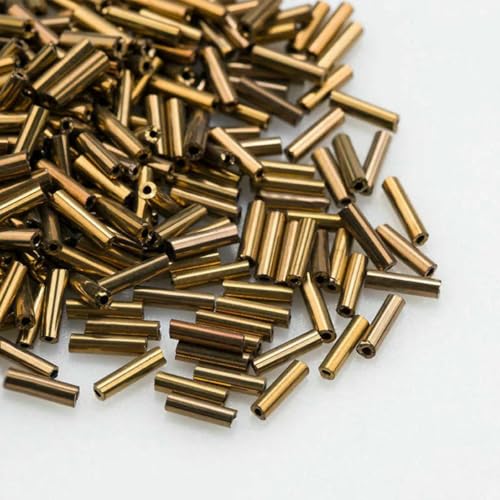 6,5 mm, 30 g/Beutel, lange, runde Glasperlen für DIY-Hochzeitsfeier-Dekoration, Schmuckzubehör, Bastelzubehör, Nr. 53 von ZFISH