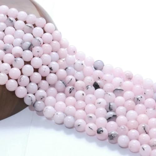 6/8/10 mm natürliche runde Tigerauge-Amazonit-Granat-Achat-Angelit-Quarz-Lava-Perlen zur Schmuckherstellung, DIY-Armbandzubehör, Pulver aobao, 10 mm, 36 bis 37 Stück 6/8/10 mm natürliche runde Tigerauge-Amazonit-Granat-Achat-Angelit-Quarz-Lava-Perlen zur Schmuckherstellung, DIY-Armbandzubehör, Pulver aobao, 10 mm, 36 bis 37 Stück von ZFISH