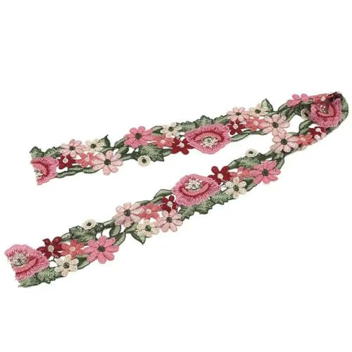 90 cm bestickte Blumen-Spitzenbesatz, Hochzeitskleidbänder, Stoffbesatz, DIY-Handwerk, wasserlöslich, Nähkleidungszubehör, 3 Stück, 90 cm 90 cm bestickte Blumen-Spitzenbesatz, Hochzeitskleidbänder, Stoffbesatz, DIY-Handwerk, wasserlöslich, Nähkleidungszubehör, 3 Stück, 90 cm von ZFISH