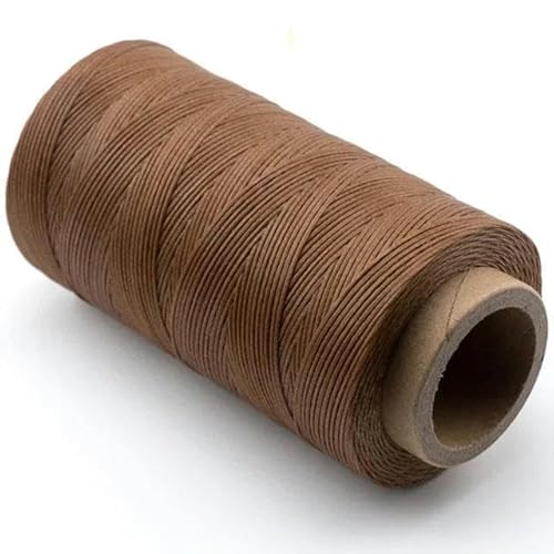 Flacher gewachster Faden für Leder-Nähschnur, Polyesterschnur, Nähen, Buchbinden, DIY, Weben, Basteln, 150D, 0,8 mm, 210D, 1,0 mm, 300, 1,2 mm, 11, Braun-0,8 mm, 150D – 270 m Flacher gewachster Faden für Leder-Nähschnur, Polyesterschnur, Nähen, Buchbinden, DIY, Weben, Basteln, 150D, 0,8 mm, 210D, 1,0 mm, 300, 1,2 mm, 11, Braun-0,8 mm, 150D – 270 m von ZFISH