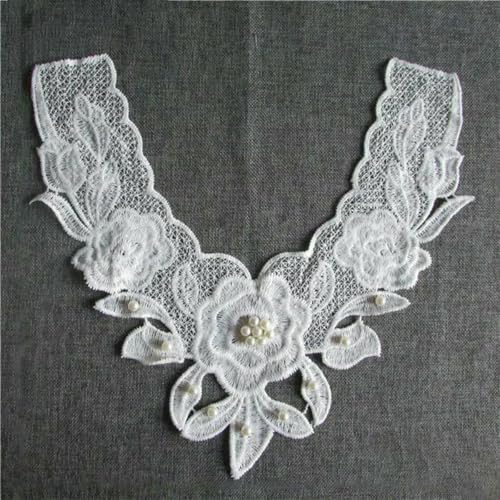 Floraler Spitzenkragenstoffbesatz DIY Stickerei Spitzenstoff Ausschnitt Applikation Nähen Handwerk YL108-YL123-YL117 Floraler Spitzenkragenstoffbesatz DIY Stickerei Spitzenstoff Ausschnitt Applikation Nähen Handwerk YL108-YL123-YL117 von ZFISH
