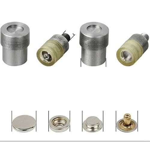 Metallstempel für Druckknöpfe, Handstanzmaschine, Form für Lederwaren, Kleidung, Taschen, Nähzubehör, YKJMJ-503 Metallstempel für Druckknöpfe, Handstanzmaschine, Form für Lederwaren, Kleidung, Taschen, Nähzubehör, YKJMJ-503 von ZFISH