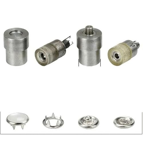 Metallstempel für Druckknöpfe, Handstanzmaschine, Form für Lederwaren, Kleidung, Taschen, Nähzubehör, YKJMJ-5ZKS-7,5 mm Metallstempel für Druckknöpfe, Handstanzmaschine, Form für Lederwaren, Kleidung, Taschen, Nähzubehör, YKJMJ-5ZKS-7,5 mm von ZFISH
