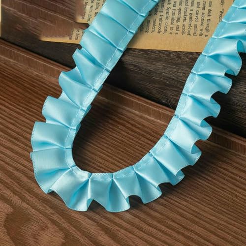Meter blaue Spitzenbänder für dekorative Kleidung, Nähzubehör, Partykleid, DIY, handgefertigtes Material, Handarbeitsstoff, E, 2,5 cm, 2 Meter Meter blaue Spitzenbänder für dekorative Kleidung, Nähzubehör, Partykleid, DIY, handgefertigtes Material, Handarbeitsstoff, E, 2,5 cm, 2 Meter von ZFISH