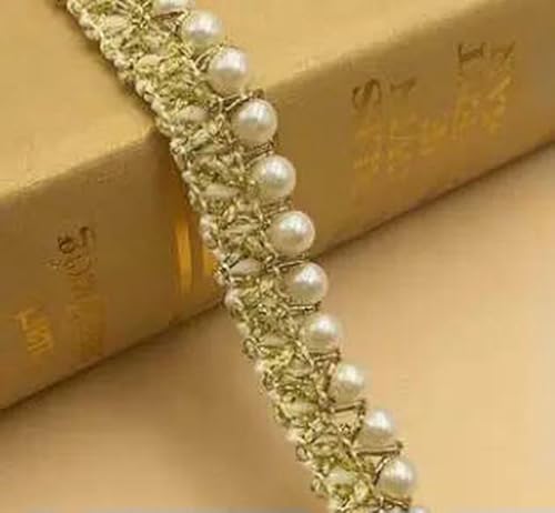 NEU schwarz-goldene Perlenstickerei, Blumen-Spitzenkragen, Stoff-Nähapplikation, DIY-Guipure-Bandbesatz, Dekoration für Damenkleider, Gold, 2-lang, 1 Yard NEU schwarz-goldene Perlenstickerei, Blumen-Spitzenkragen, Stoff-Nähapplikation, DIY-Guipure-Bandbesatz, Dekoration für Damenkleider, Gold, 2-lang, 1 Yard von ZFISH