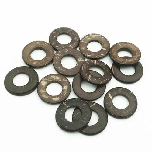 Natürlicher, umweltfreundlicher Kokosnussschalen-Holzknopf/Basteln für Kleidung, 2 Löcher, Kinder, Scrapbook, dekoratives Nähzubehör, 20 mm, 30 Stück_a Natürlicher, umweltfreundlicher Kokosnussschalen-Holzknopf/Basteln für Kleidung, 2 Löcher, Kinder, Scrapbook, dekoratives Nähzubehör, 20 mm, 30 Stück_a von ZFISH