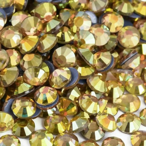 Neue Neon-Hotfix-Strasssteine SS6-SS30 aus Glas mit flacher Rückseite, Glitzer-Glas-Strasssteine für Brautkleider, Strass-Sonnenschein-SS6-1440 Stück Neue Neon-Hotfix-Strasssteine SS6-SS30 aus Glas mit flacher Rückseite, Glitzer-Glas-Strasssteine für Brautkleider, Strass-Sonnenschein-SS6-1440 Stück von ZFISH