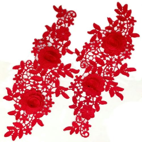 Neue mehrfarbige Applikations-Spitzenflicken, Besatz, Stickerei-Patches, hohl, DIY-Spitzenapplikation, Kleidungszubehör, 10 Stück, wie abgebildet Neue mehrfarbige Applikations-Spitzenflicken, Besatz, Stickerei-Patches, hohl, DIY-Spitzenapplikation, Kleidungszubehör, 10 Stück, wie abgebildet von ZFISH