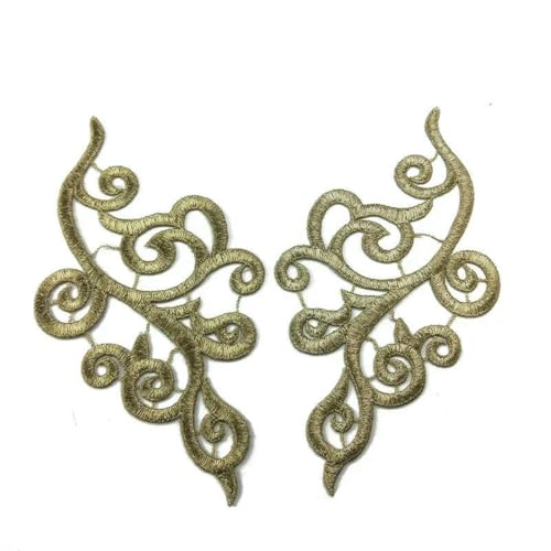 Paar schwarz gold weiß Fluo Farben Guipure Stickerei Applikation Zubehör DIY Spitzenkragen Spitze Stoff Patch JD103-Gold-1 Paar Paar schwarz gold weiß Fluo Farben Guipure Stickerei Applikation Zubehör DIY Spitzenkragen Spitze Stoff Patch JD103-Gold-1 Paar von ZFISH