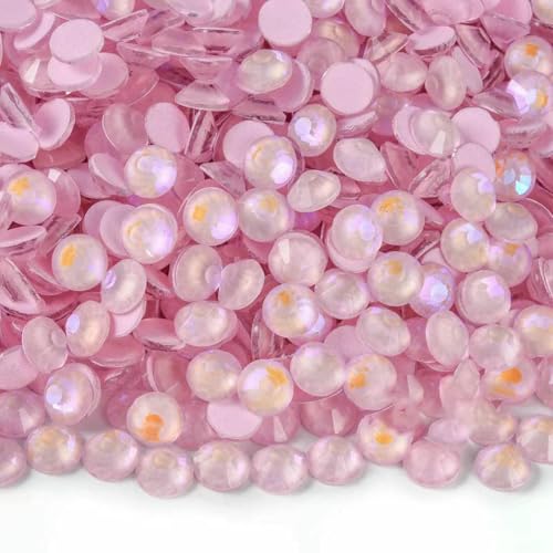 Pink-Serie, nicht Hotfix-Strasssteine SS6–SS30, Nagel-Charm-Art, flache Rückseite, Kristalle, Super-Glitzer-Glas-Strass für Heimwerkerarbeiten, Hellrosa AB Lms-SS6–144 Pink-Serie, nicht Hotfix-Strasssteine SS6–SS30, Nagel-Charm-Art, flache Rückseite, Kristalle, Super-Glitzer-Glas-Strass für Heimwerkerarbeiten, Hellrosa AB Lms-SS6–144 von ZFISH