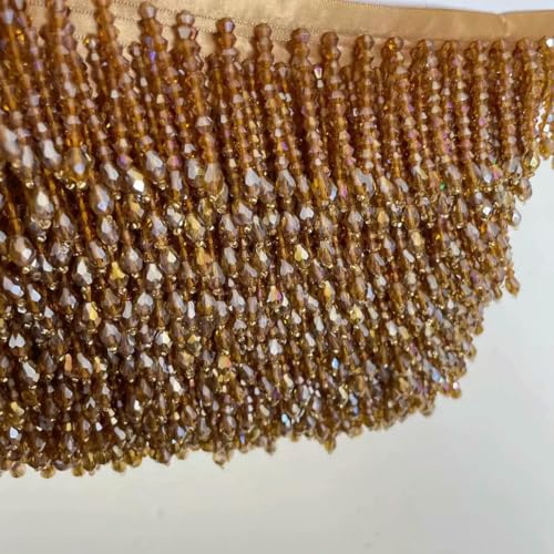 Quasten mit Perlen, Spitzenbesatz in 32 Farben, für Kleidungsstücke, Kleider, Quasten, Spitzendekoration, Schuhe, Ornamente, weiß, schwarz, hängender Perlenvorhang, Schreibtis Quasten mit Perlen, Spitzenbesatz in 32 Farben, für Kleidungsstücke, Kleider, Quasten, Spitzendekoration, Schuhe, Ornamente, weiß, schwarz, hängender Perlenvorhang, Schreibtis von ZFISH