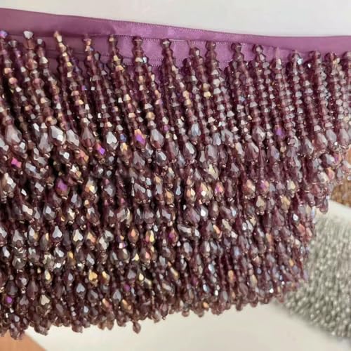 Quasten mit Perlen, Spitzenbesatz in 32 Farben, für Kleidungsstücke, Kleider, Quasten, Spitzendekoration, Schuhe, Ornamente, weiß, schwarz, hängender Perlenvorhang, Schreibtis Quasten mit Perlen, Spitzenbesatz in 32 Farben, für Kleidungsstücke, Kleider, Quasten, Spitzendekoration, Schuhe, Ornamente, weiß, schwarz, hängender Perlenvorhang, Schreibtis von ZFISH