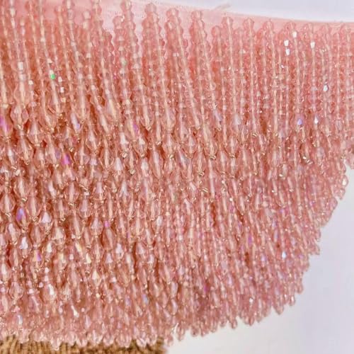 Quasten mit Perlen, Spitzenbesatz in 32 Farben, für Kleidungsstücke, Kleider, Quasten, Spitzendekoration, Schuhe, Ornamente, weiß, schwarz, hängender Perlenvorhang, Schreibtis Quasten mit Perlen, Spitzenbesatz in 32 Farben, für Kleidungsstücke, Kleider, Quasten, Spitzendekoration, Schuhe, Ornamente, weiß, schwarz, hängender Perlenvorhang, Schreibtis von ZFISH