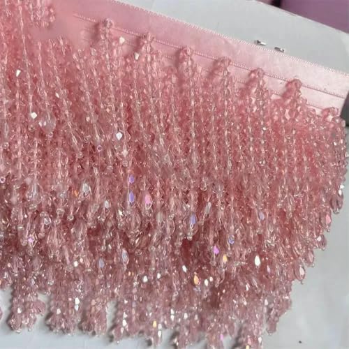 Quasten mit Perlen, Spitzenbesatz in 32 Farben, für Kleidungsstücke, Kleider, Quasten, Spitzendekoration, Schuhe, Ornamente, weiß, schwarz, hängender Perlenvorhang, Schreibtis Quasten mit Perlen, Spitzenbesatz in 32 Farben, für Kleidungsstücke, Kleider, Quasten, Spitzendekoration, Schuhe, Ornamente, weiß, schwarz, hängender Perlenvorhang, Schreibtis von ZFISH