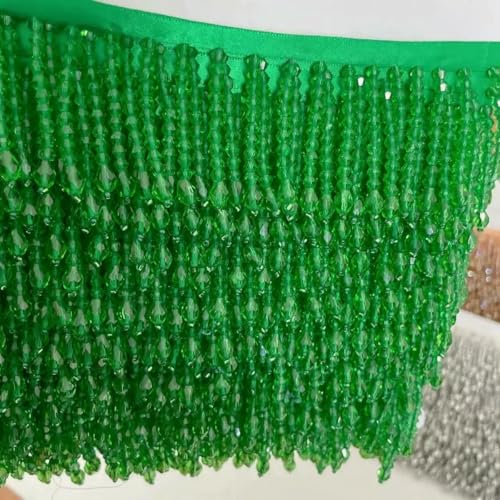 Quasten mit Perlen, Spitzenbesatz in 32 Farben, für Kleidungsstücke, Kleider, Quasten, Spitzendekoration, Schuhe, Ornamente, weiß, schwarz, hängender Perlenvorhang, Schreibtis Quasten mit Perlen, Spitzenbesatz in 32 Farben, für Kleidungsstücke, Kleider, Quasten, Spitzendekoration, Schuhe, Ornamente, weiß, schwarz, hängender Perlenvorhang, Schreibtis von ZFISH