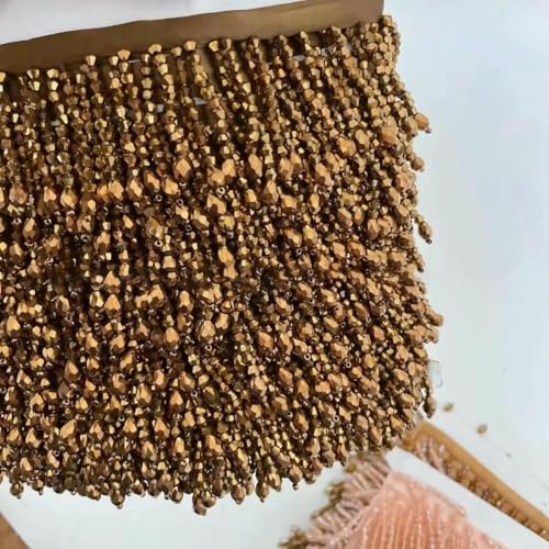 Quasten mit Perlen, Spitzenbesatz in 32 Farben, für Kleidungsstücke, Kleider, Quasten, Spitzendekoration, Schuhe, Ornamente, weiß, schwarz, hängender Perlenvorhang, Schreibtis Quasten mit Perlen, Spitzenbesatz in 32 Farben, für Kleidungsstücke, Kleider, Quasten, Spitzendekoration, Schuhe, Ornamente, weiß, schwarz, hängender Perlenvorhang, Schreibtis von ZFISH