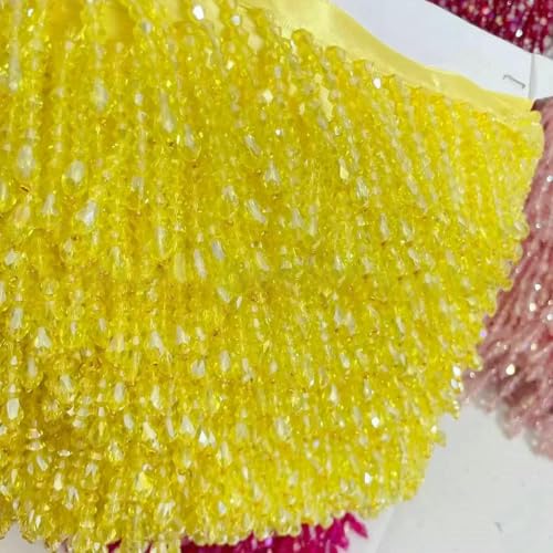 Quasten mit Perlen, Spitzenbesatz in 36 Farben, für Kleidungsstücke, Kleider, Quasten, Spitzendekoration, Schuhe, Ornamente, weiß/schwarz, hängender Perlenvorhang, RS2229-2, Zitronengel Quasten mit Perlen, Spitzenbesatz in 36 Farben, für Kleidungsstücke, Kleider, Quasten, Spitzendekoration, Schuhe, Ornamente, weiß/schwarz, hängender Perlenvorhang, RS2229-2, Zitronengel von ZFISH