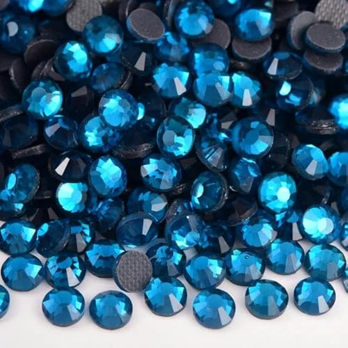 SS6-SS30 Hotfix-Strasssteine zum Aufbügeln, Glas-Strasssteine, Hotfix-Strasssteine für Hochzeitskleider, B2008-Pfauenblau-gemischt, SS6-30, 1000 Stück SS6-SS30 Hotfix-Strasssteine zum Aufbügeln, Glas-Strasssteine, Hotfix-Strasssteine für Hochzeitskleider, B2008-Pfauenblau-gemischt, SS6-30, 1000 Stück von ZFISH