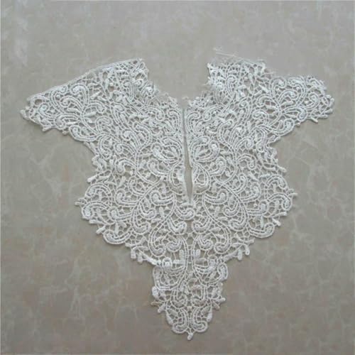 Schwarz und weiß hohl polyester stickerei 1-10 stück nähen spitze DIY dekorative kleidung zubehör-stil 787-großhandel 10 stücke von ZFISH
