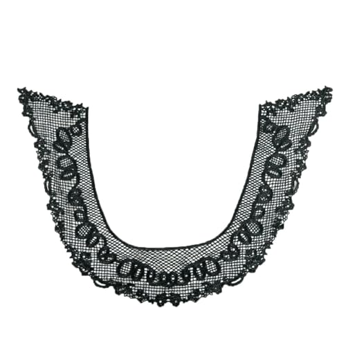 Schwarz-weiße hohle Polyester-Stickerei 1-10 Stück Nähspitze DIY dekorative Kleidungsaccessoires-Stil 3118-1 Stück von ZFISH