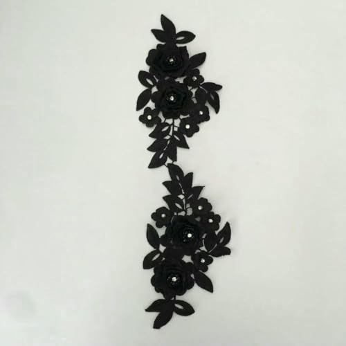 Schwarzer Spitzenkragen DIY Strass Nähen Stickerei Ausschnitt Applikation Kleidung Dekorative Bastelbedarf Zubehör-1D SALE- Show Schwarzer Spitzenkragen DIY Strass Nähen Stickerei Ausschnitt Applikation Kleidung Dekorative Bastelbedarf Zubehör-1D SALE- Show von ZFISH
