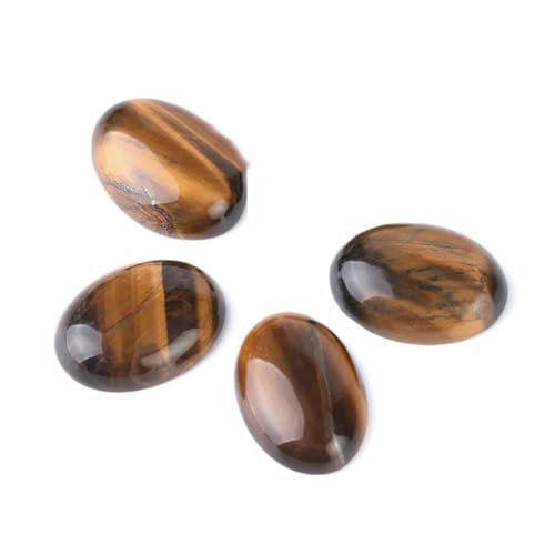 Stück Gelber Tigerauge-Cabochon-Perle aus Naturstein, ohne Loch, passend für DIY-Handwerk, Reiki-Schmuck, Damen, Herren, Ring, Armband, F512, 25 x 35 mm Stück Gelber Tigerauge-Cabochon-Perle aus Naturstein, ohne Loch, passend für DIY-Handwerk, Reiki-Schmuck, Damen, Herren, Ring, Armband, F512, 25 x 35 mm von ZFISH