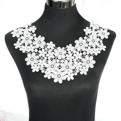 Weiß Stickerei Kragen Venise Pailletten Floral bestickt Applikation Spitze Ausschnitt Kragen Bekleidungs Zubehör Scrapbooking-BW013 Weiß Stickerei Kragen Venise Pailletten Floral bestickt Applikation Spitze Ausschnitt Kragen Bekleidungs Zubehör Scrapbooking-BW013 von ZFISH