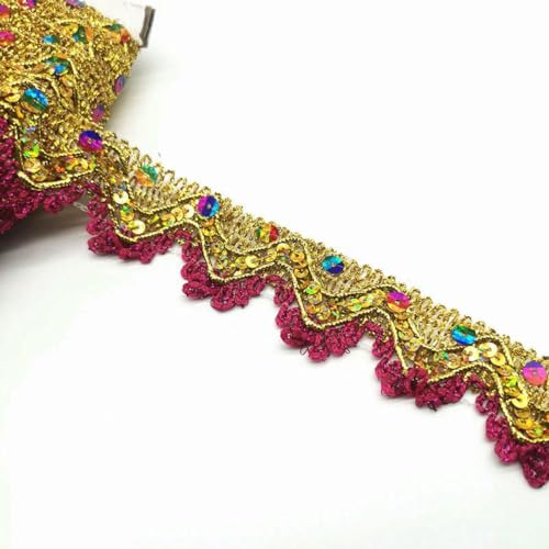 Yards Goldfarbene silberne Spitzenbandbesätze für Bühnenauftritte, Partys, Cosplay, Hochzeitskleidung, DIY-Zubehör-21 Yards Goldfarbene silberne Spitzenbandbesätze für Bühnenauftritte, Partys, Cosplay, Hochzeitskleidung, DIY-Zubehör-21 von ZFISH