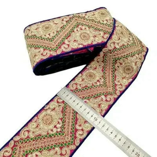 Yards Pailletten-Spitzenbesatz, Spitzenstoff, DIY-Stickbänder für Kleidungsstücke, Kopfschmuck, Hochzeitsdekor, Nähen, handgefertigte Bedarfsartikel, Farbe 7, 1 Yard Yards Pailletten-Spitzenbesatz, Spitzenstoff, DIY-Stickbänder für Kleidungsstücke, Kopfschmuck, Hochzeitsdekor, Nähen, handgefertigte Bedarfsartikel, Farbe 7, 1 Yard von ZFISH