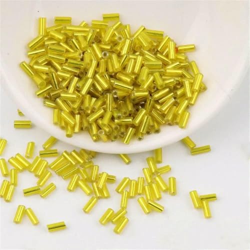 x 2 mm, 2 x 4,0 mm, 2 x 6 mm, silbergefüllte Röhrenperlen, handgenähte Perlen, Reisperlen, DIY, handgefertigtes Armbandzubehör, H-Röhre, Großhandel. - Zitronengelb 10 – 2 x 2 mm, 30.000 Stück x 2 mm, 2 x 4,0 mm, 2 x 6 mm, silbergefüllte Röhrenperlen, handgenähte Perlen, Reisperlen, DIY, handgefertigtes Armbandzubehör, H-Röhre, Großhandel. - Zitronengelb 10 – 2 x 2 mm, 30.000 Stück von ZFISH