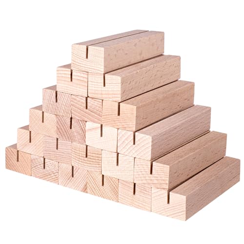 ZFKXGS 21Stück Kartenhalter Holz Keine Grate Menükartenhalter 10x3x2cm Tischkartenhalter Holz Natürlich Platzkartenhalter Fotoständer für Hochzeit Tischnummer Party Dekoration Tischkarte (Schlitz 2mm) ZFKXGS 21Stück Kartenhalter Holz Keine Grate Menükartenhalter 10x3x2cm Tischkartenhalter Holz Natürlich Platzkartenhalter Fotoständer für Hochzeit Tischnummer Party Dekoration Tischkarte (Schlitz 2mm) von ZFKXGS